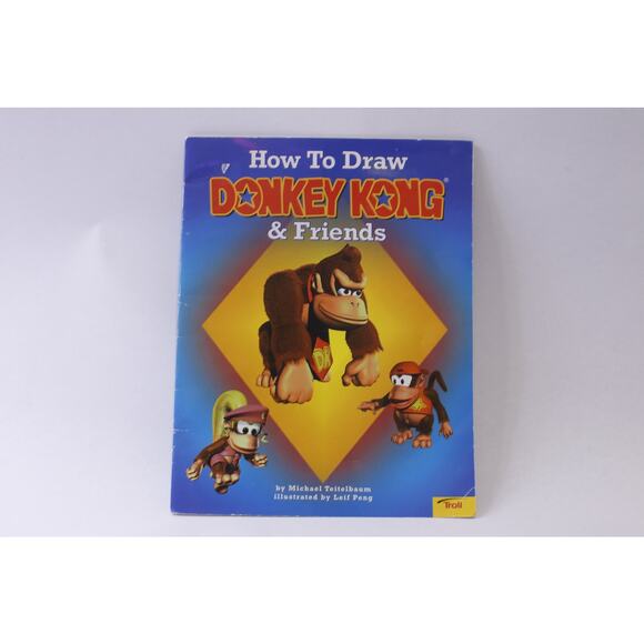 How To Draw Donkey Kong & Friends, Michael Teitelbaum, Illustrated by Leif Peng - Picture 1 of 2